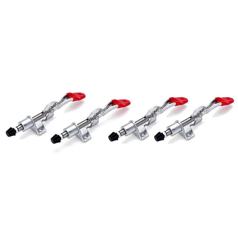 4pcs Capacity 45kg/99lbs 16mm Plunger Stroke Antislip Vertical Toggle