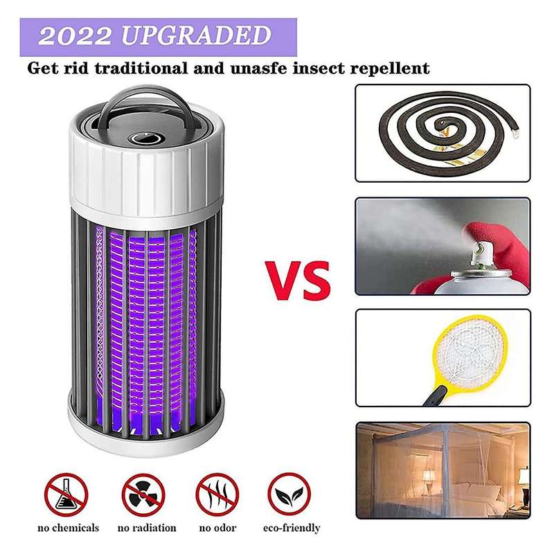 Mosquito Lamp,usb Electric Bug Zapper 360uv Fly Zapper