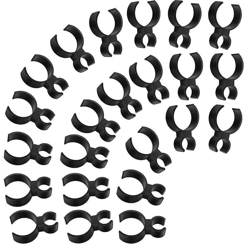 Champagne Bottle Single Holder Safety Clips for Candle (24 Pieces)