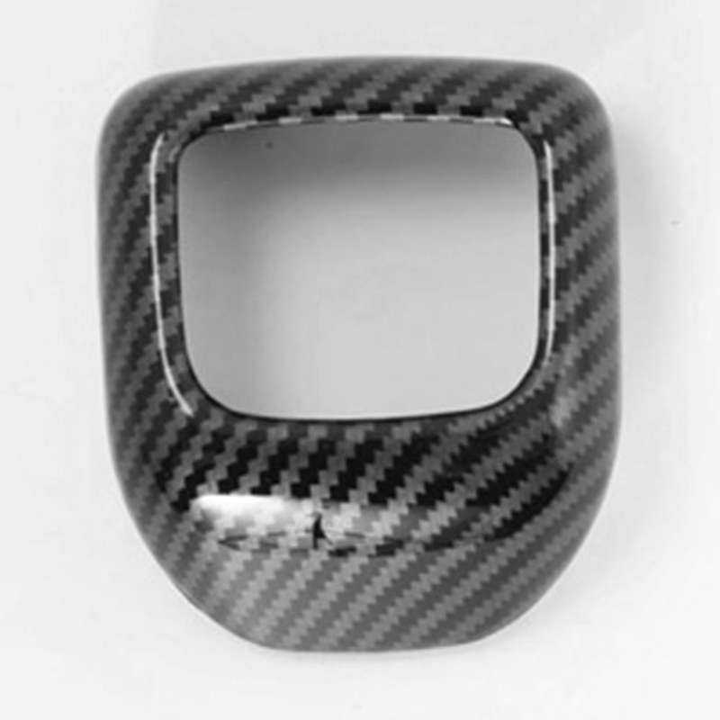 Carbon Fiber Gear Head Knob Shift Cover for Nissan X-trail 2021 2022