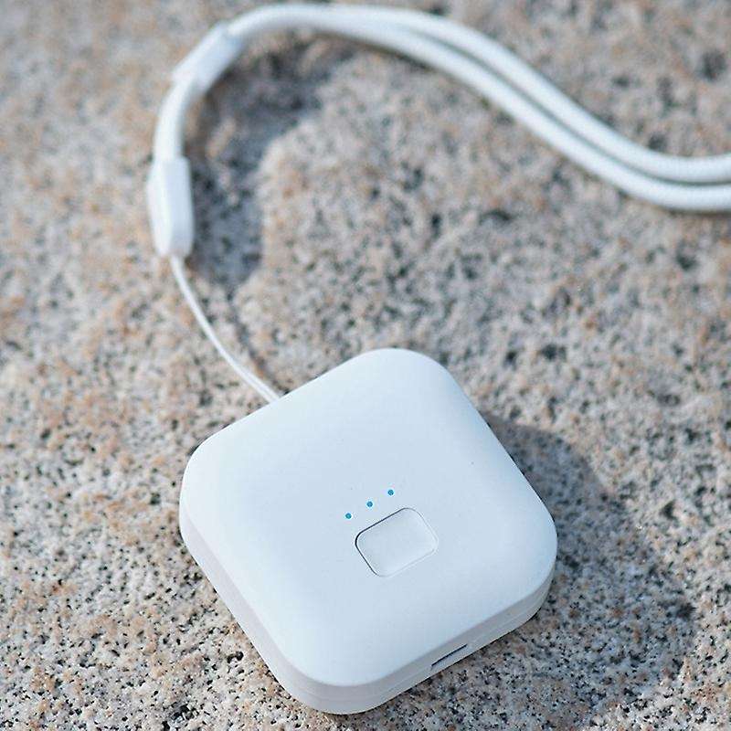 Air Purifier Necklace Around The Neck, Wearable Air Purifier White