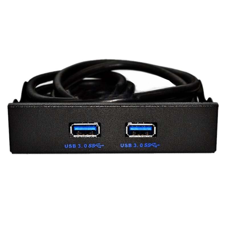 Usb3.0 Floppy Drive Front Panel 3.5 Inch 19pin to Usb3.0 Dual Port