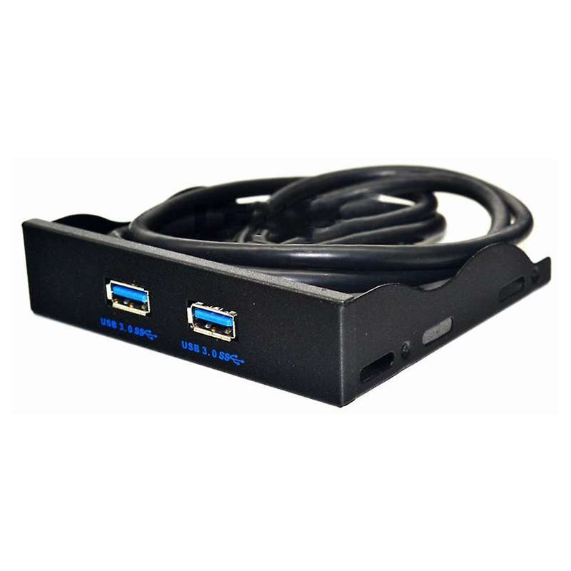 Usb3.0 Floppy Drive Front Panel 3.5 Inch 19pin to Usb3.0 Dual Port