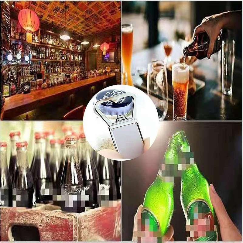 Sublimation Blanks Keyrings Metal Bottle Opener Blank Diy Keychains
