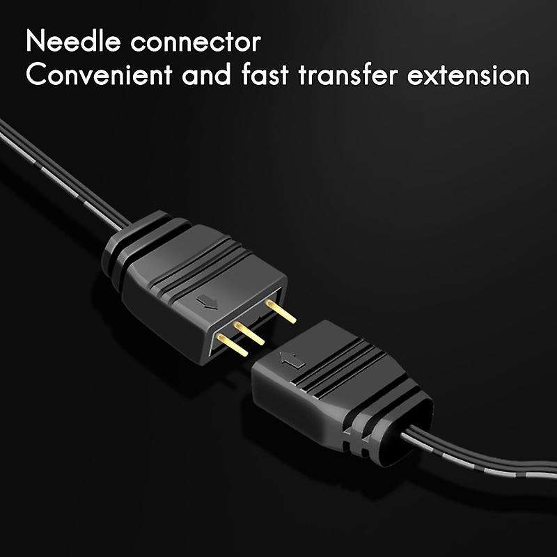 10pcs One to Two Extension Cable 5v 3-pin Motherboard Extension Cable