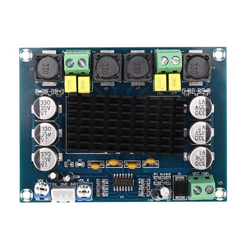 Tpa3116d2 Dual-channel Stereo Power Amplifier Board 2x120w Xh-m543