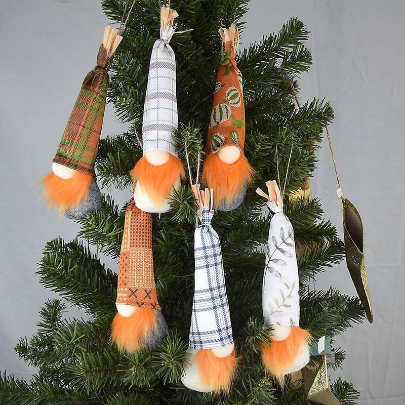 Thanksgiving Day Gnomes Plush Toy for Kids Gifts Ornaments