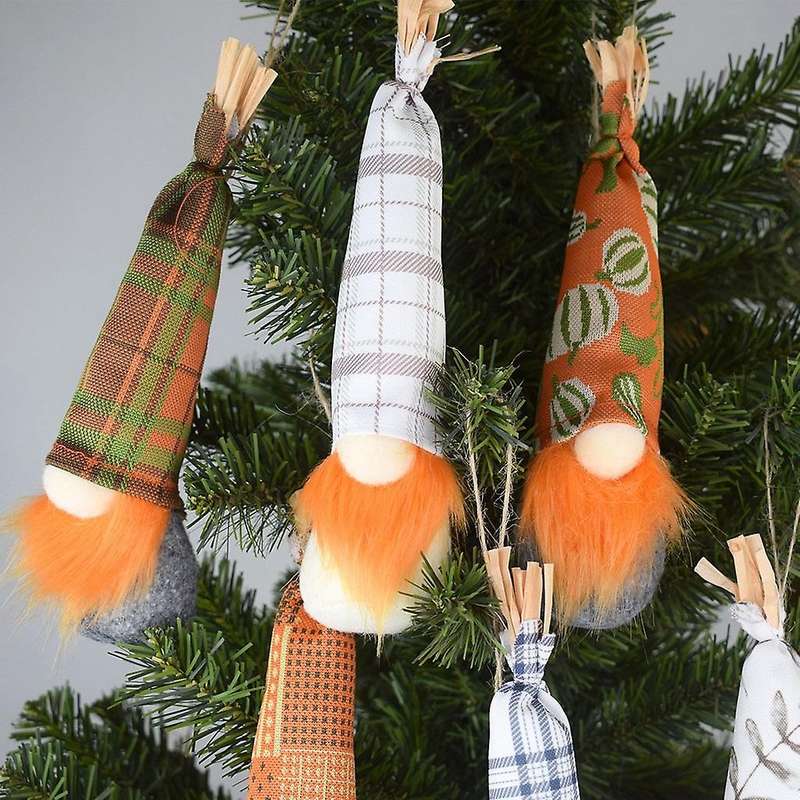 Thanksgiving Day Gnomes Plush Toy for Kids Gifts Ornaments