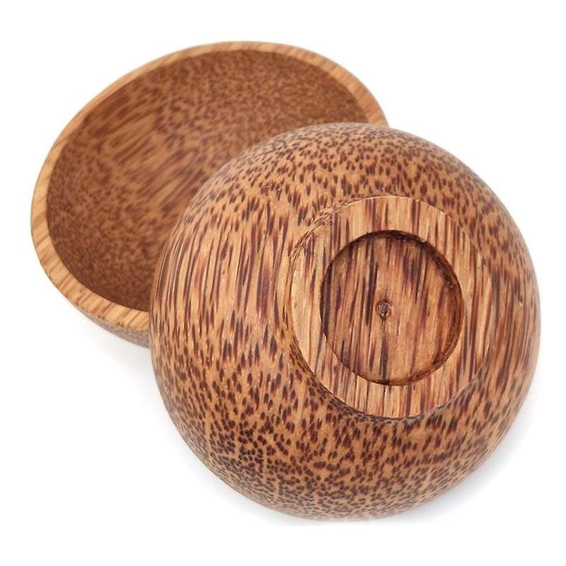 Coconut Bowl Natural Seasoning Bowl Steak Mustard Soy Sauce Bowl