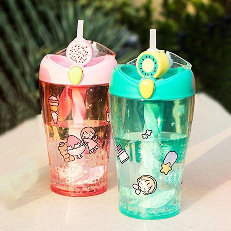 Toddler Water Bottle with Straw, Straw Bottle,a