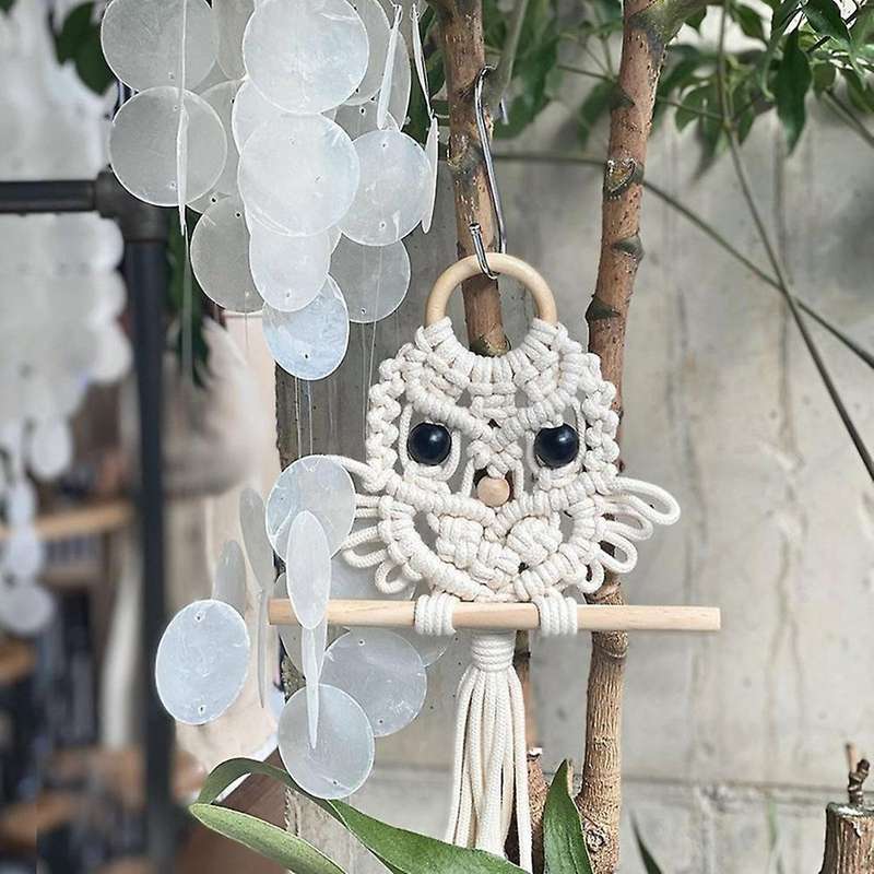 Macrame Wall Hanging Decor, Bohemian Woven Wall Hanging Tapestry