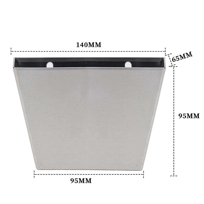 Stainless Steel Bottle Opener Beer Cap Catcher Storage Bucket Box B