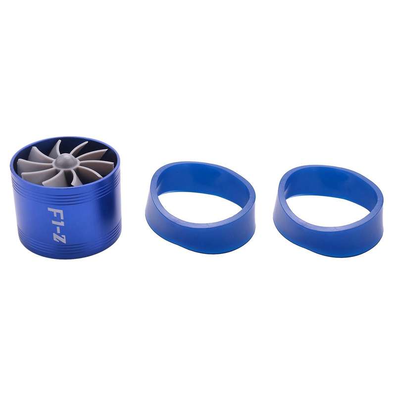 F1-z Universal Single-sided Turbine Engine Intake Turbocharger Blue