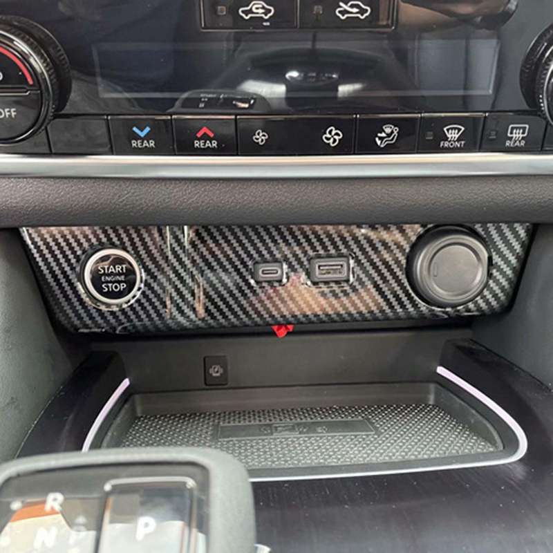 Inner Usb Charging Plug Panel Trim Cover for Nissan Rogue