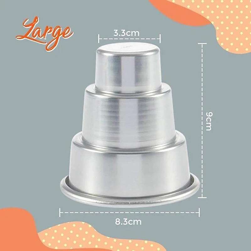 Mini 3 Tier Cake Mold Pan, Cake Pan Creative Party Pudding
