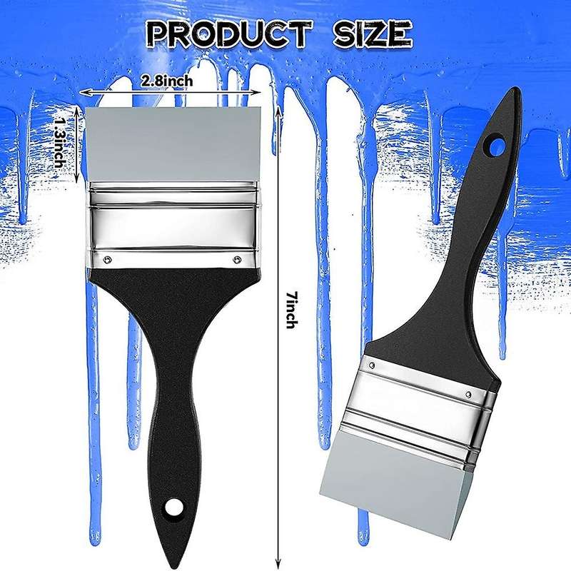 Silicone Color Shaper Brush Water Based Painting Tool, 3 Inch