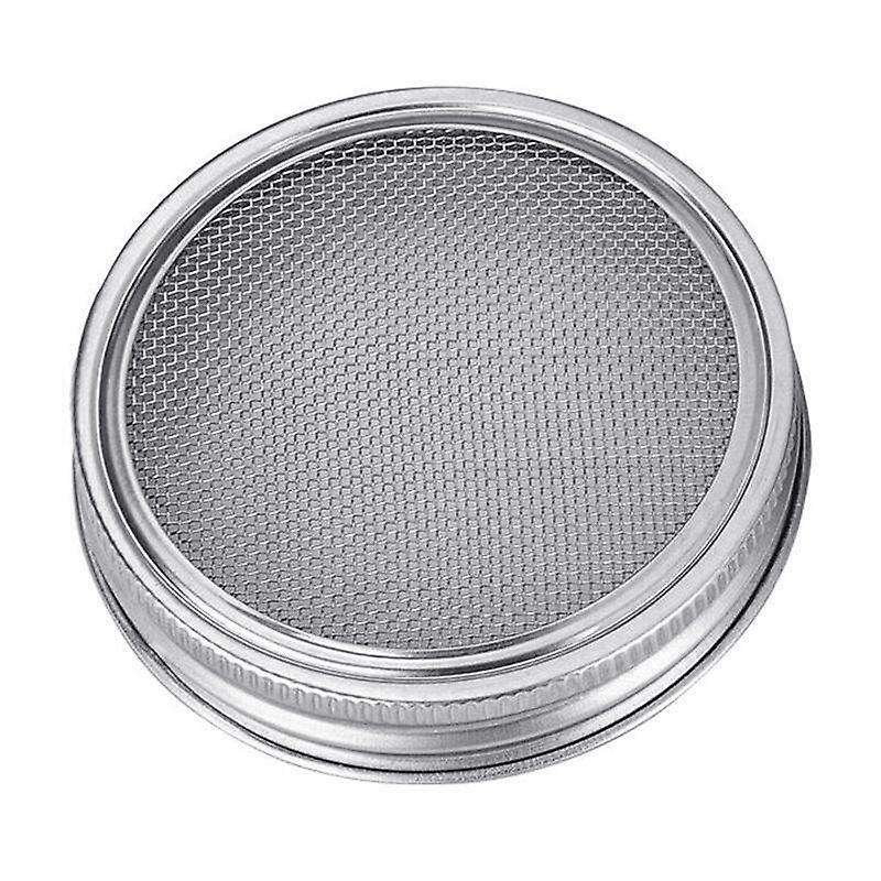 Sprouting Jar with Screen Lid Wide Mouth Quart Mason Sprouter