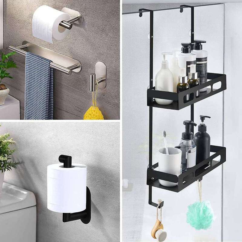 Toilet Roll Holder No Drilling Toilet Roll Holder