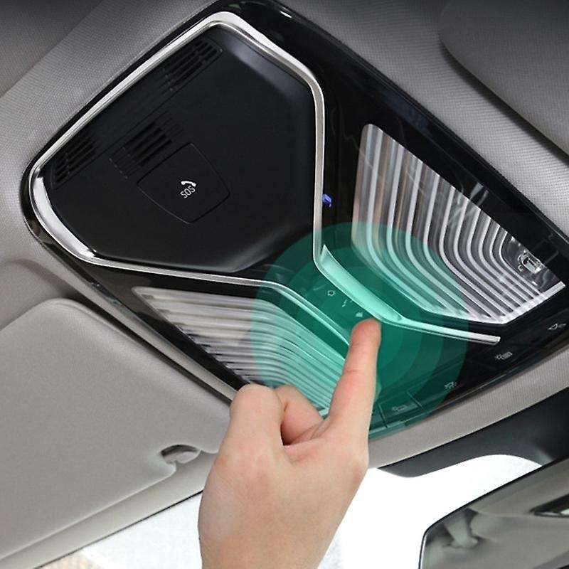 1x Silver Reading Light Chrome Cover for Bmw 5 Series G30 X4 G02 G11