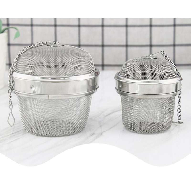 4pcs Ball Infuser,2 Sizes Extra Infuser with Hook,for Spice,tea,etc
