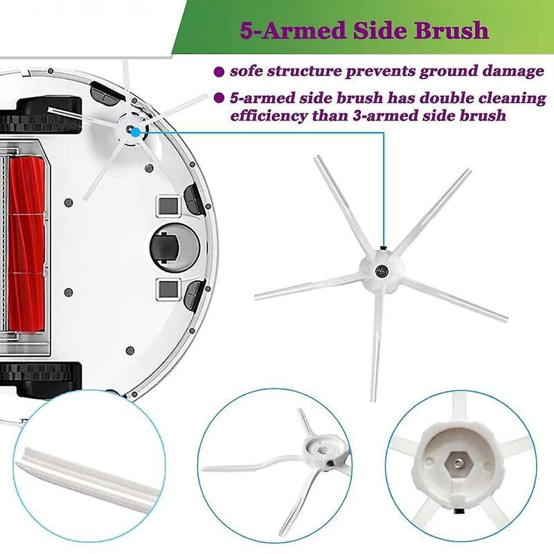 Roller Brush Side Brushes Hepa Filters for Xiaomi S7 T7s T7plus G10