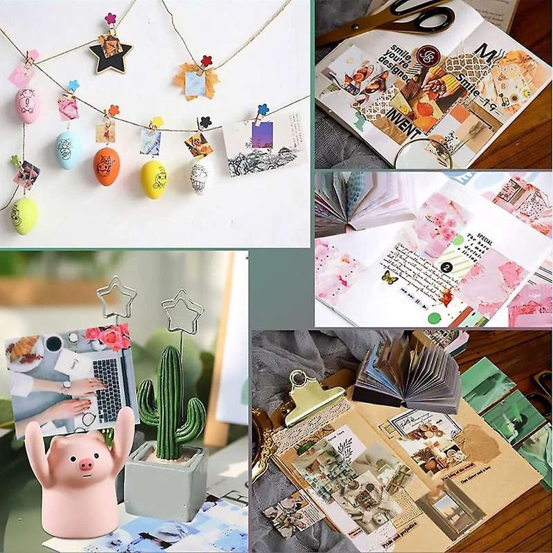 800 Pcs Scrapbooking Material Paper Scenery, for Scrapbooking