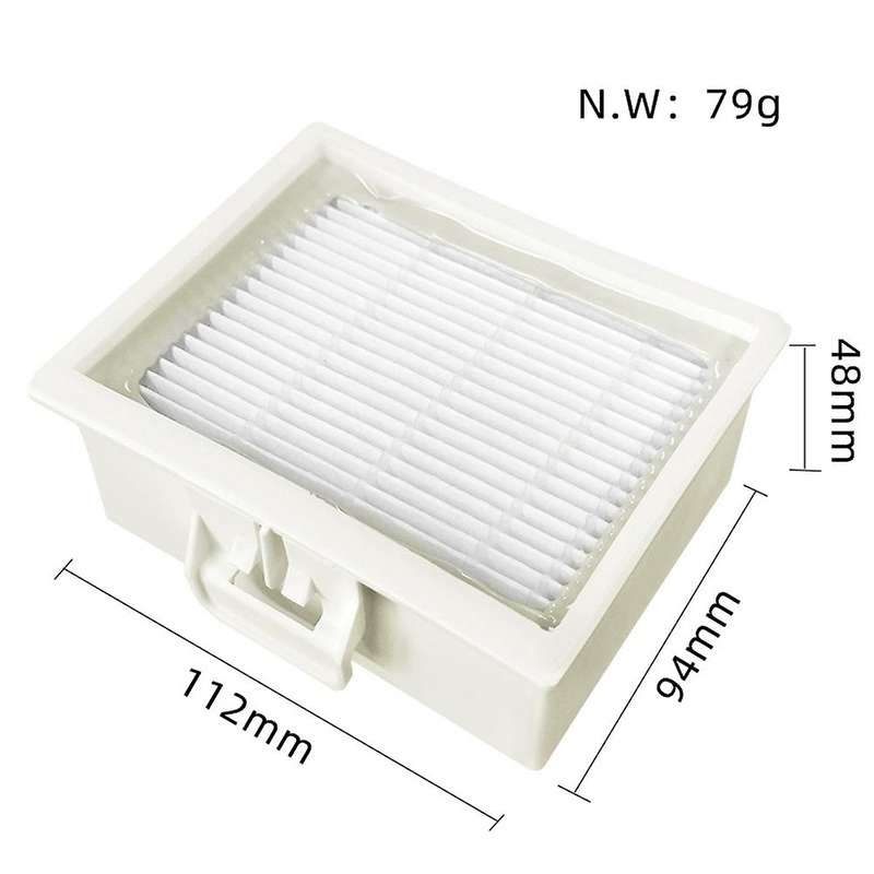 2pcs Vacuum Cleaner Part Dust Hepa Filter for Bosch Gl-40 Gl-10