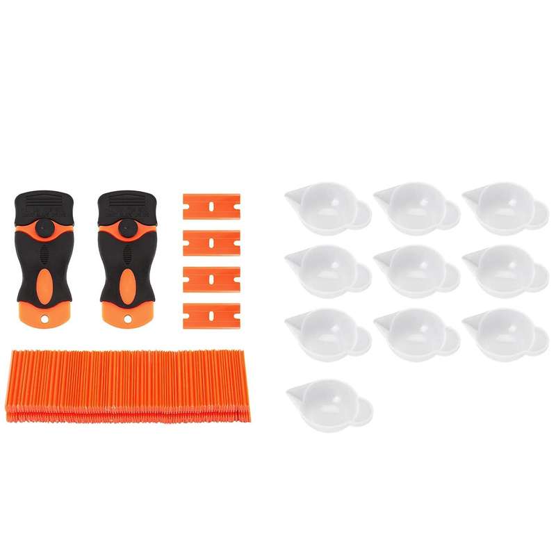 10 Pcs Silicone Mold Cup Dispenser, Mini Measuring Cup