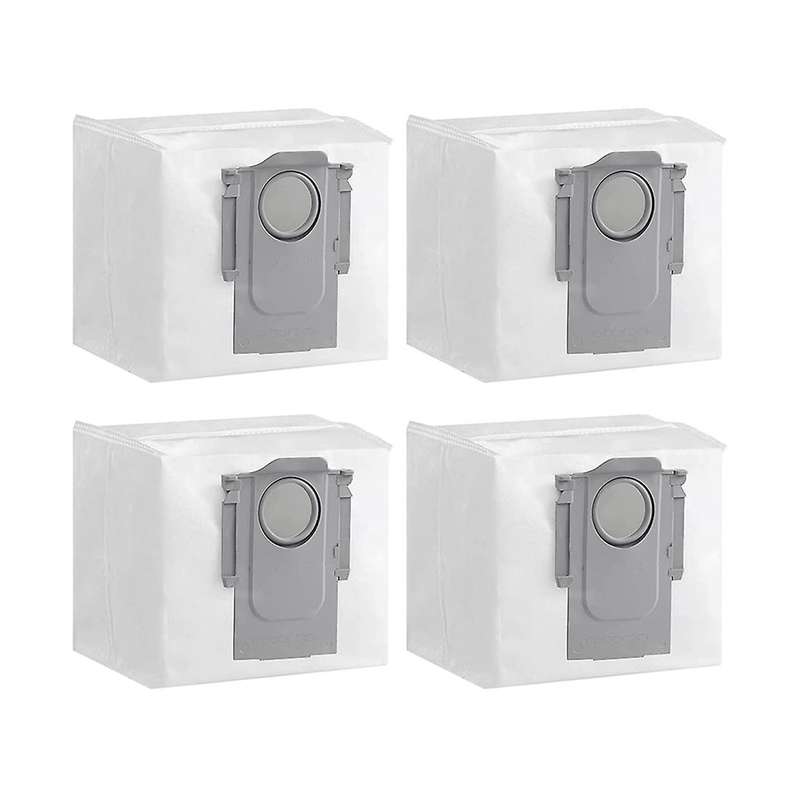 Dust Bag for Roborock Q5+ S7 Maxv Ultra Robot Vacuum ,(4pcs)