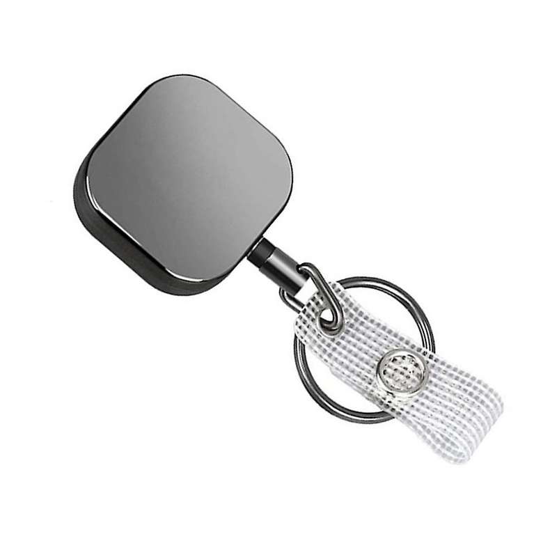 Keyring Id Card Key Ring Cord Reel Retract Pull Key Recoil Badge