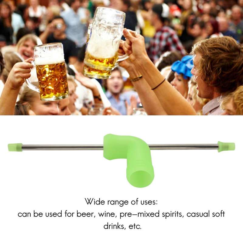 Beer Bong Funnel Beer Drink Snorkel Festivals Bar Drinking Tools D