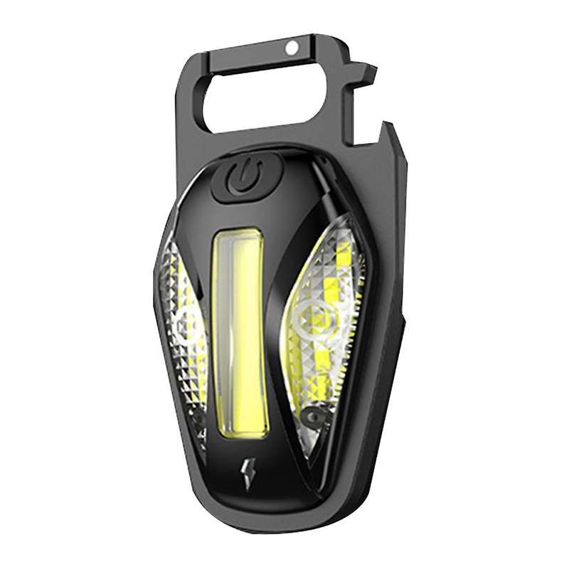 Multifunctional Mini Cob Keychain Usb Charging Emergency Light