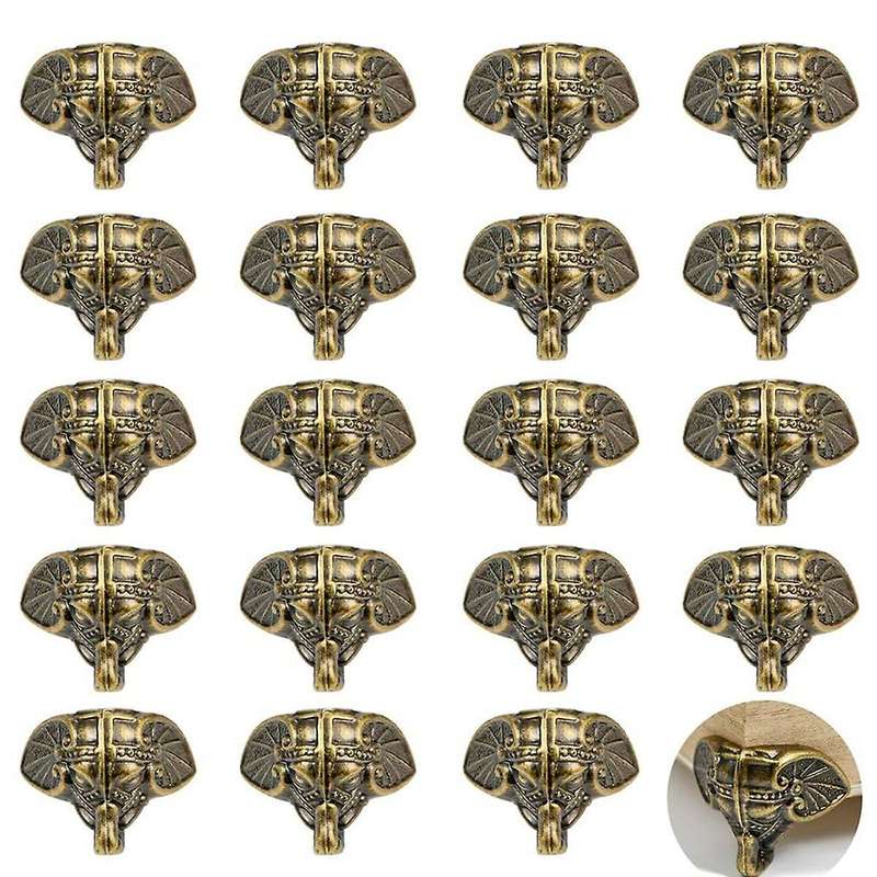 40pcs Retro Design Decorative Wood Case Legs,for Vintage Wooden Cases