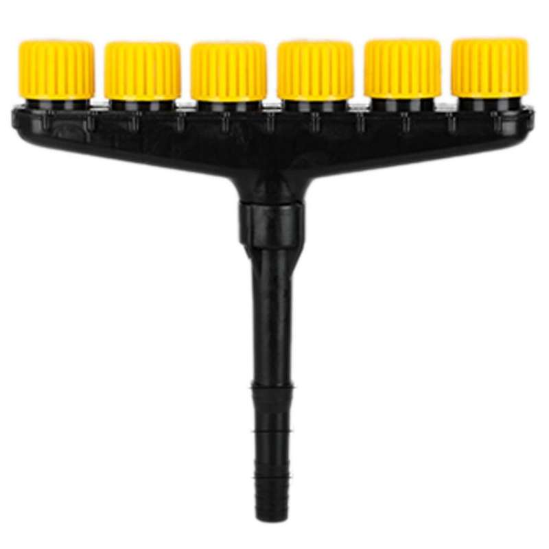 1pcs Agriculture Atomizer Nozzles Home Lawn Water Sprinklers 6 Head