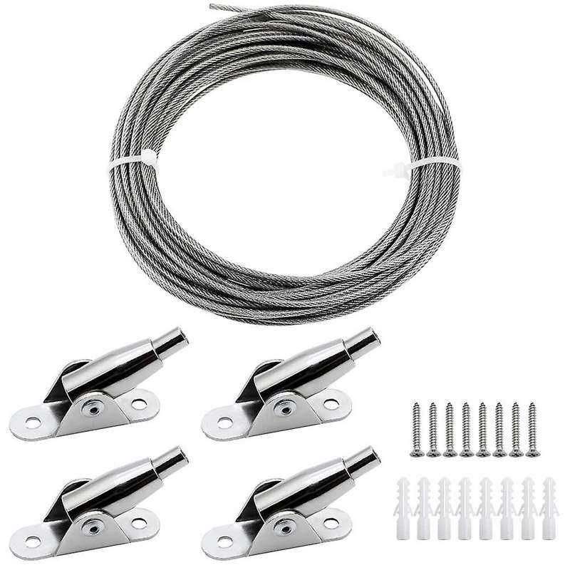 10m Stainless Steel Wire Rope Coated 2 Mm Steel Rope