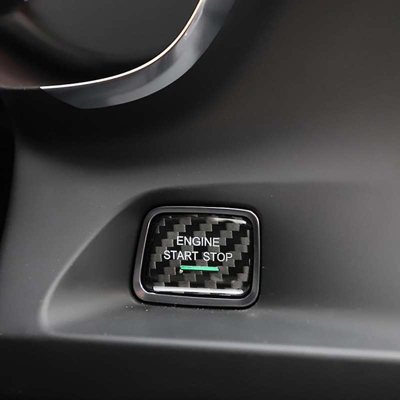 Engine Start Stop Button Cover for Chevrolet Corvette C7 2016-2019