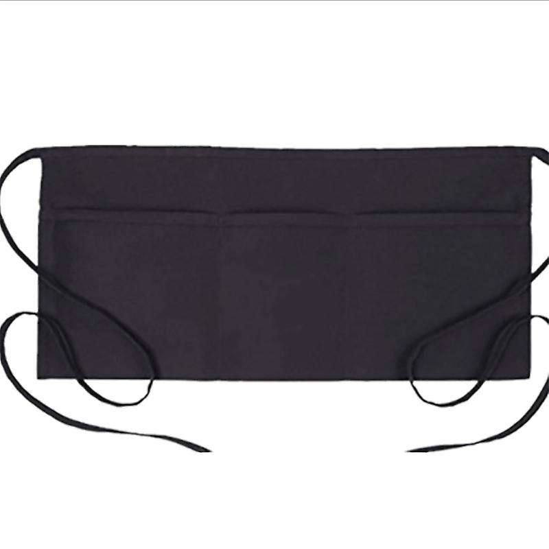 3 Pack 3 Pockets Cotton Waitress Waist Apron-professional Half Apron