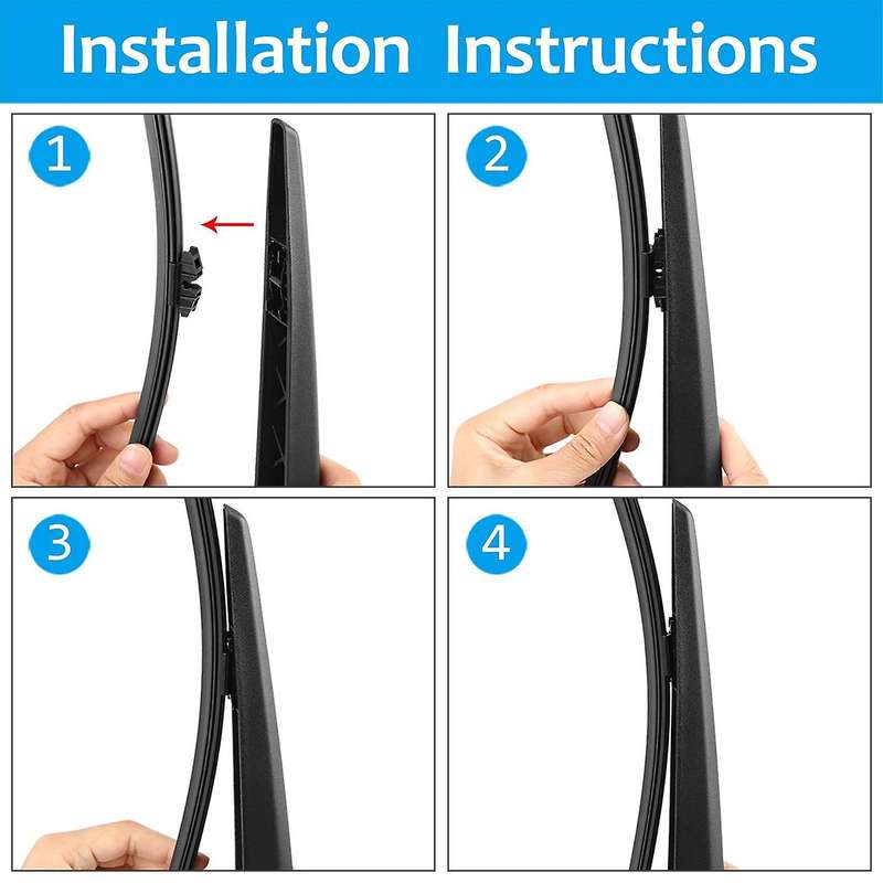 Rear Windshield Wiper Blade Arm Set for Volvo Xc60 for Mini Cooper