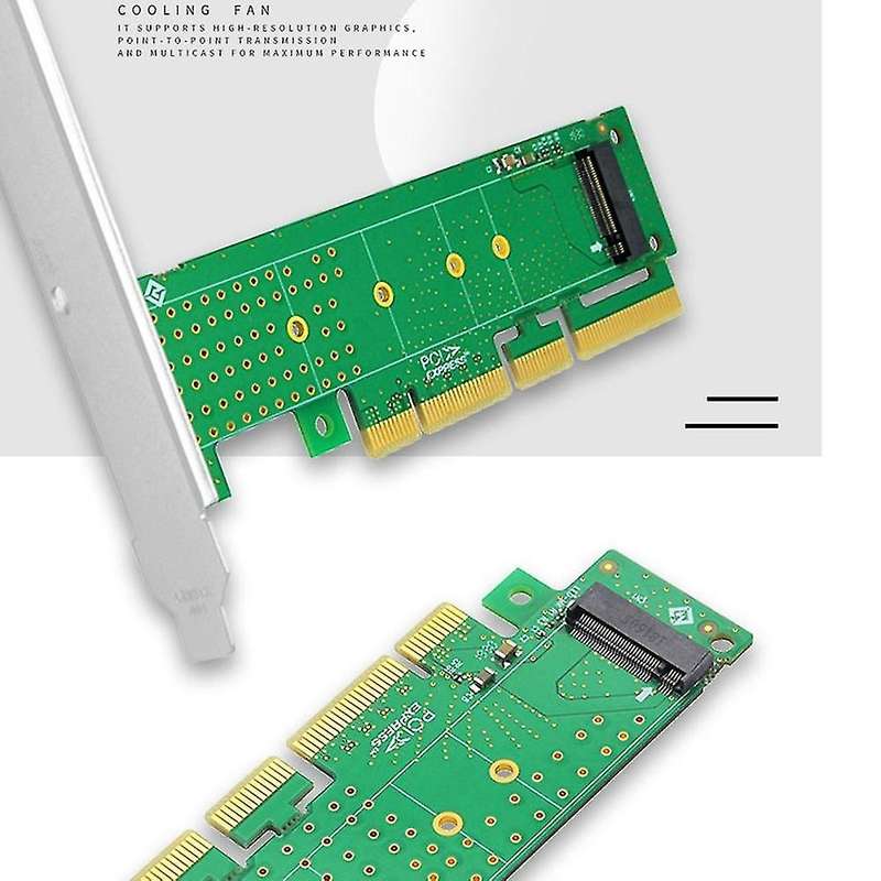 Pcie4.0 to M.2nvme Solid State Drive Adapter Card Supports 2u Server