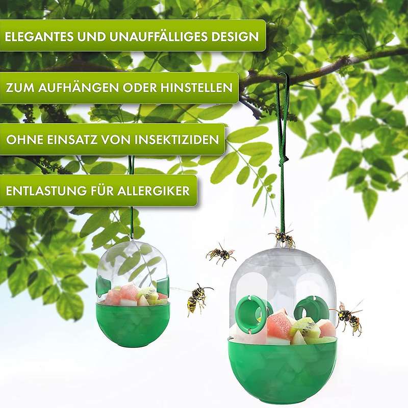 Wasp Trap Set Of 4 Wasp Repellent Repellent Wasps Animal Friendly
