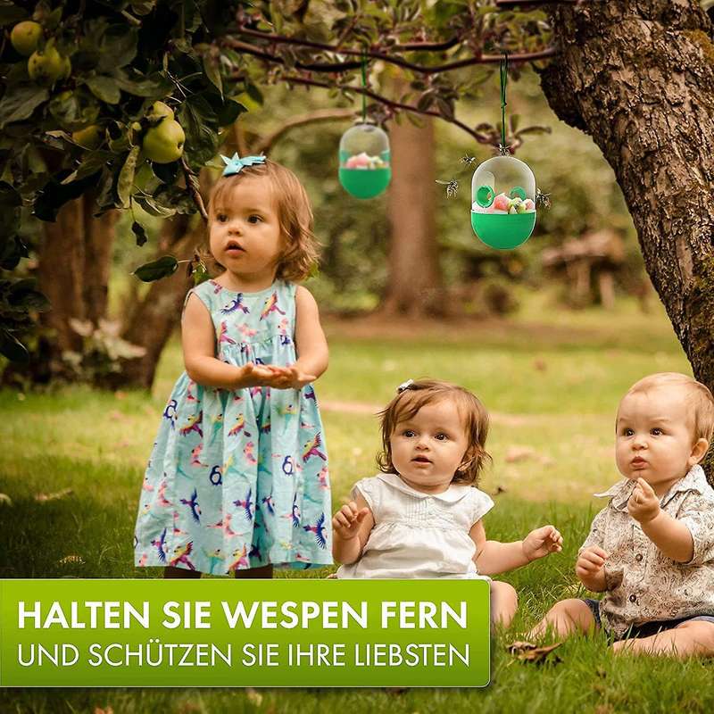 Wasp Trap Set Of 4 Wasp Repellent Repellent Wasps Animal Friendly