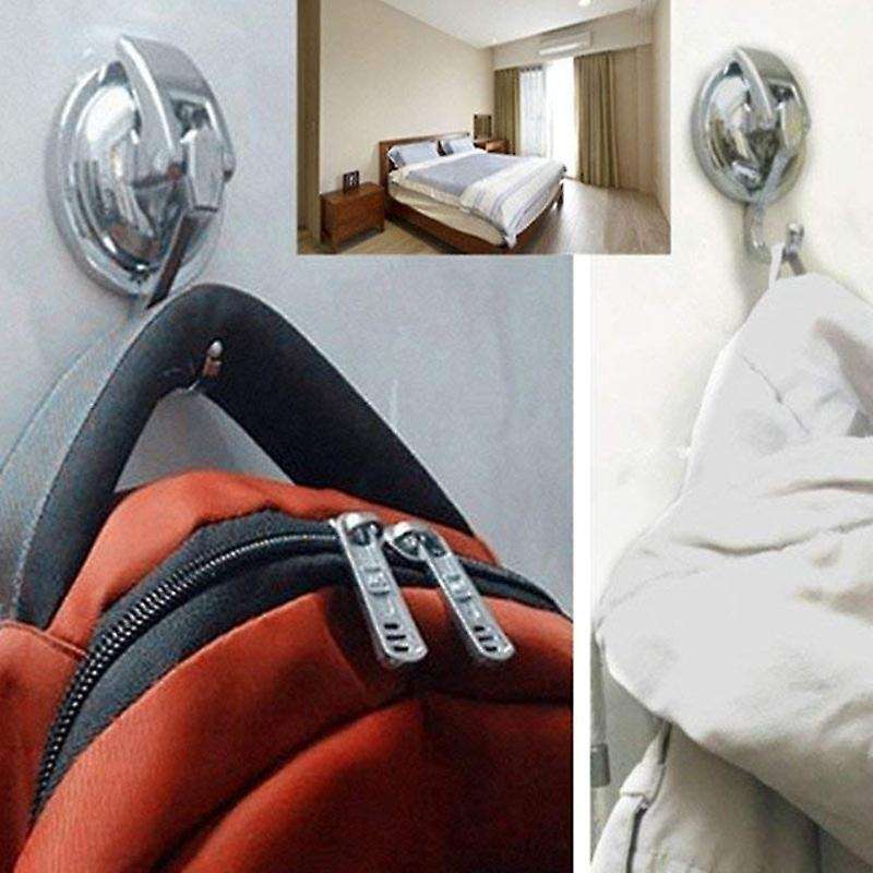 Vacuum Suction Cup Hooks (2 Pack) for Kitchen Bathroom Organization