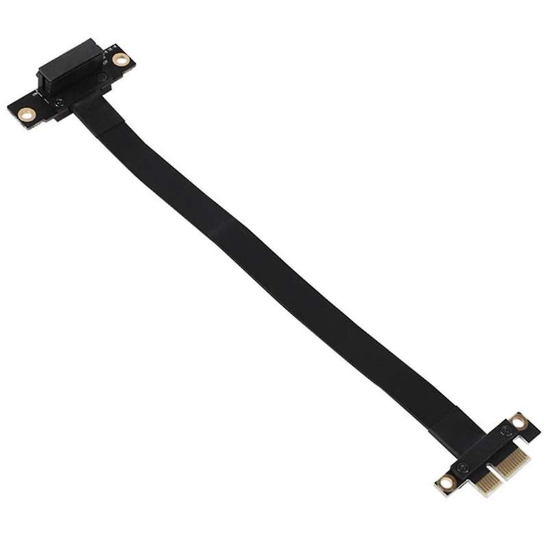 90 Degree Pci-e Pci Express 1x to 1x Slot Riser Card Converter