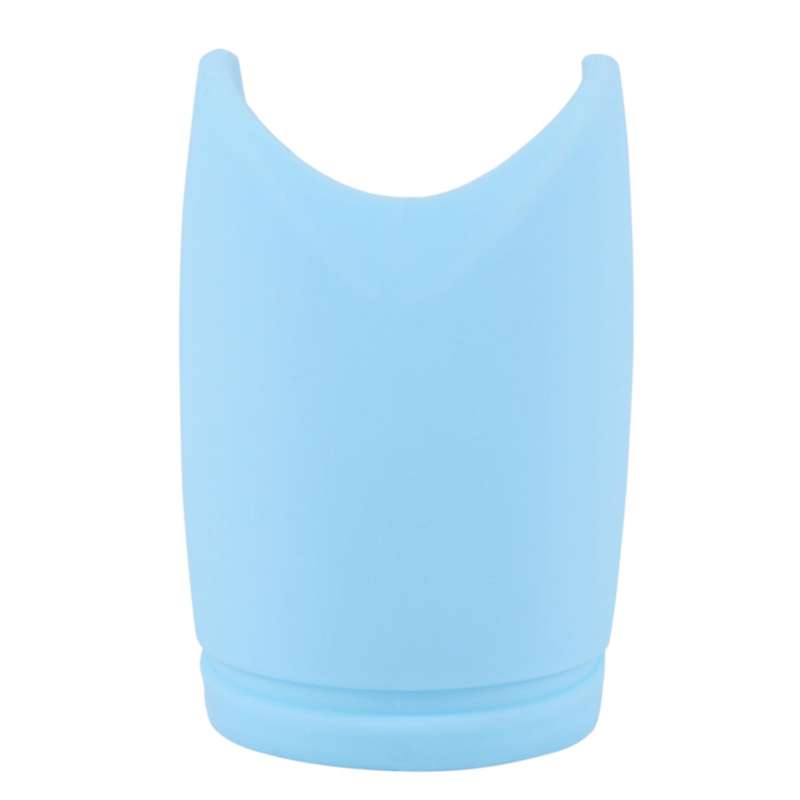 Whale Silicone Toothbrush Holder for Kids, Blue