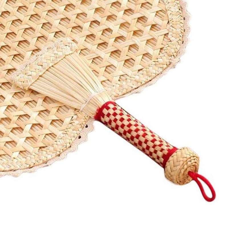 Raffia Hand Fans Wheat Straw Hand Fans,hand Rocker Fan,wedding Fans B
