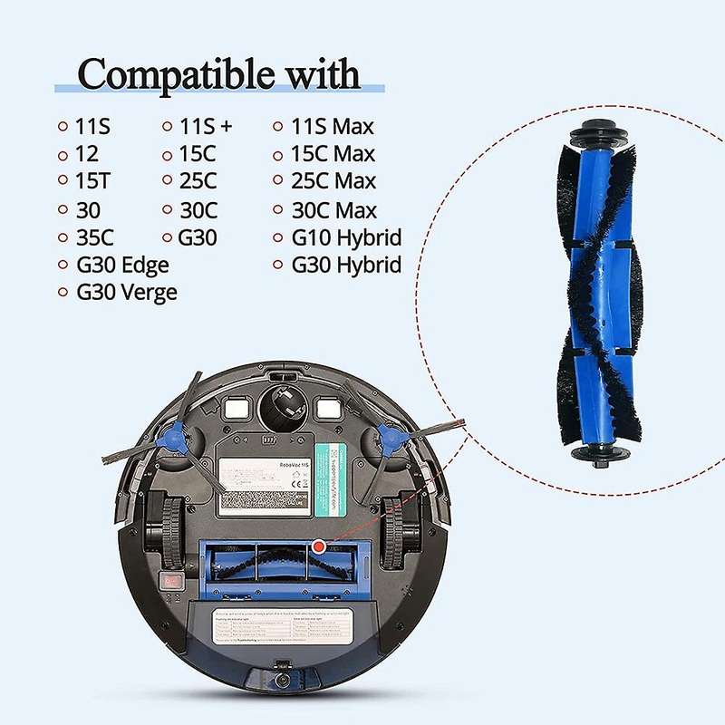 Replacement Parts Roller Brush Compatible for Eufy Robovac 11s