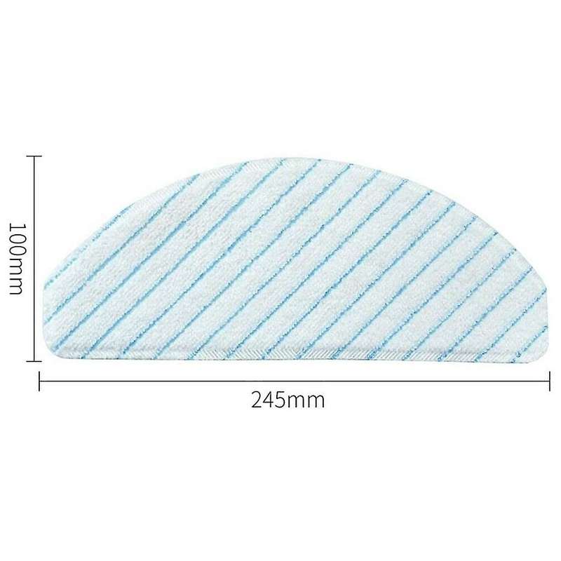 Microfiber Disposable Cleaning Mop for Ecovacs Deebot Ozmo T8 30 Pcs