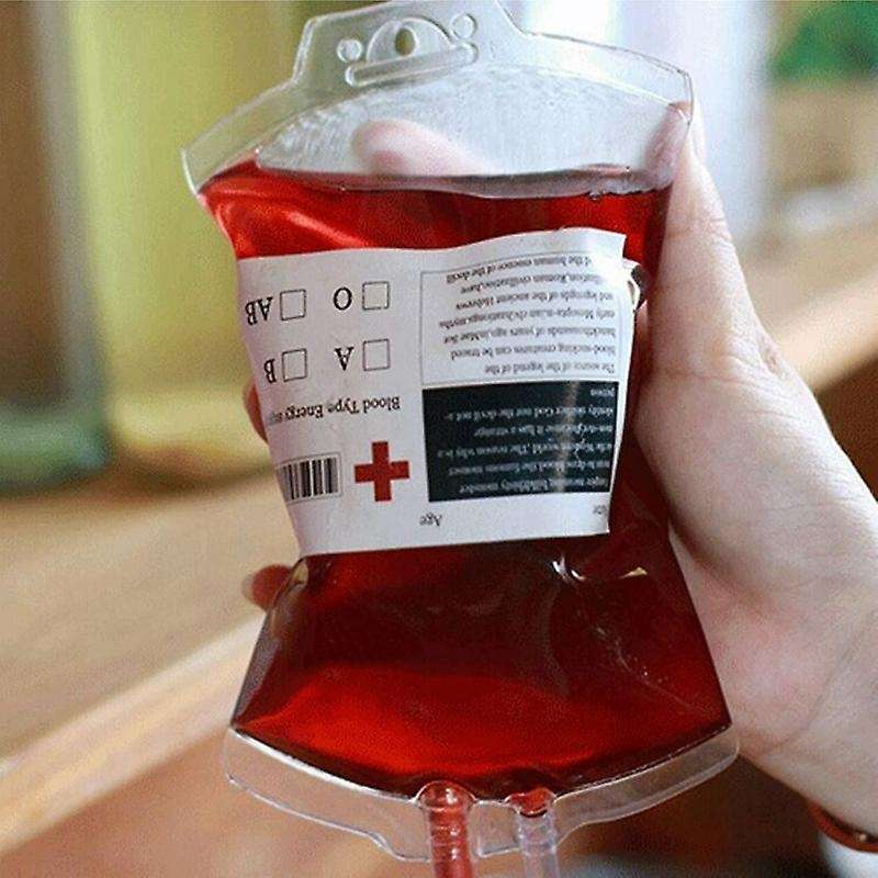 10pcs 400ml Transparent Drink Bag with 10x Stickers Decorations