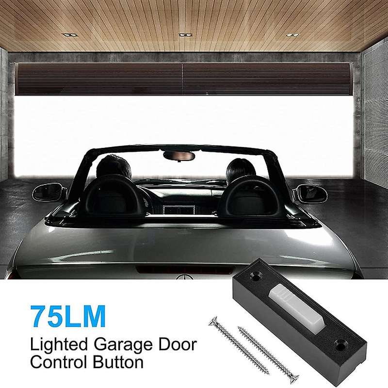 2pcs Universal Garage Door Opener Switch Finish with White Center