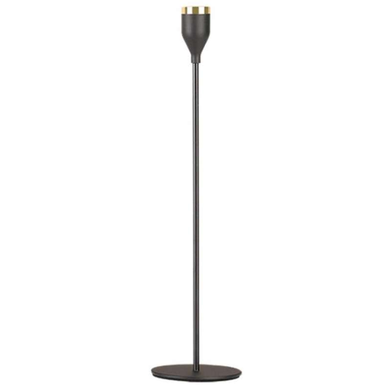 Modern Gold with Black Metal Candle Holders Wedding Home Decor,a